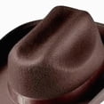 thumbnail image 6 of Gibobby Western Cowboy Hat For 4-9 Years Boy Girl Classic Roll Up Fedora Hat Cowgirl Cap With Buckle Belt Kids Cowboy Hat,Coffee, 6 of 6
