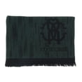 thumbnail image 3 of Roberto cavalli Men's ESZ052 04000 Green Wool Blend Grunge Scarf, 3 of 4