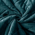 thumbnail image 5 of Wonderful Bedding Diamond Quilting Luxury Crushed Velvet 3-Pieces Quilt Set, 5 of 7