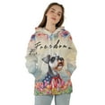 thumbnail image 4 of Freedom Schnauzer on Independence Day 4th of July All Over Print 3D Hoodie Unisex Merch Hoodies Miniature Schnauzer Dog Lover - 01005, 4 of 6