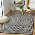 thumbnail image 2 of SAFAVIEH Metro Chodak Abstract Area Rug, Black/Beige, 4' x 6', 2 of 12