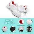 thumbnail image 5 of Roller Skate Shoes for Woman, Double-Row Deform Wheel Automatic Walking Shoes, Retractable Roller Skate, Shoes with Wheels, Skating Shoes for Outdoor Fun & Fitness, 5 of 6