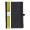 COOL JAZZ BLACK Leather-like 6x8 medium GRAPH PAPER Journal by Eccolo trade