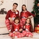 thumbnail image 1 of Pijamas a juego para toda la familia 2024, pijamas navideños con estampado de muñeco de nieve y alce, pijamas para adultos y niños, ropa de dormir, pijamas, ropa para perros, 1 of 5