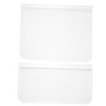 thumbnail image 1 of EeaseCA 6pcs PEVA Translucent Storage Bags Frosted Sandwich Bags Food Storage Bag (White 4 Big 2 Small), 1 of 8