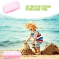 thumbnail image 3 of OULII Handheld Sand Tray With Lid Portable Sandbox For Sturdy Design For Indoor Ample Storage For Sand Friendly, 3 of 8