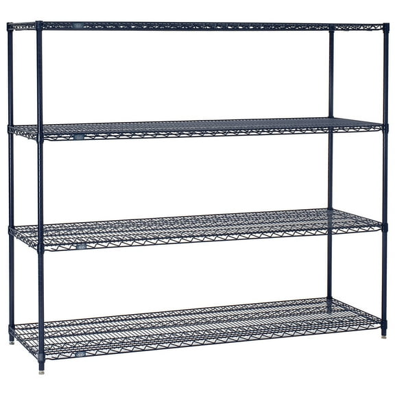 Nexel 18725N Nexel 54"H Nexelon Wire Shelving, 72"W X 18"D