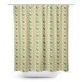 thumbnail image 1 of S4Sassy Beige Bull & Poodle Dog Decorative Waterproof Printed Shower Curtain Roller Hooks Drapes-60 x 70 Inch, 1 of 6