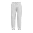 thumbnail image 4 of fatyb Mens Casual Pants Elastic Waist Drawstring Travel Pants Solid Color Lightweight Work Pants with Pockets, 4 of 7