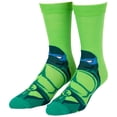 thumbnail image 4 of Teenage Mutant Ninja Turtles Leo and Mikey Crew Socks 2-Pack, 4 of 9