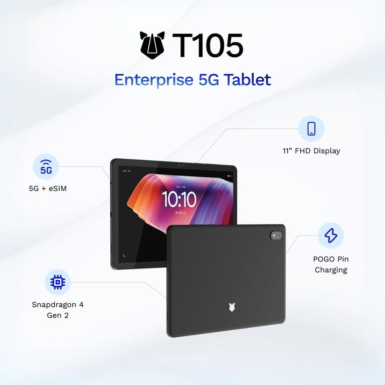Social Mobile, Rhino T105 11 inch 5G Android Tablet