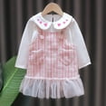 thumbnail image 1 of EIMELI Robe Automne Décontractée Bébés Filles Robe à Manches Longues Patchwork Robe d'Été pour Enfants, 1 of 6