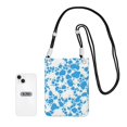 thumbnail image 6 of Multi-Color Cross-Body Handbag 8.27×5.91in Waterproof, Scratch-Resistant And Odor-Free Detachable Shoulder Strap Milk Cow Skin Print Style Powderblue_3, 6 of 8