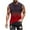 Red Tank Tops for Men, variant on M-4X Mens Tank Tops Big & Tall Sleeveless Crewneck Athletic T-Shirts Plus Size Boys Casual Gradient Printed Pullover Workout Running Vests