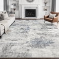 thumbnail image 1 of Living Room Area Rugs - x Abstract Large Soft Indoor Washable Rug Neutral Modern Low Pile Carpet for Bedroom Dining Room Farmhouse Home Office -, 1 of 9