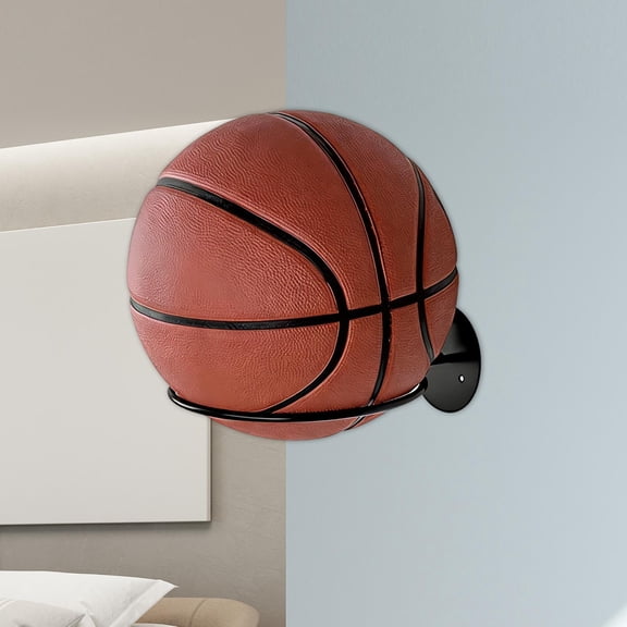 Soporte de pared para baloncesto, estante de exhibición de fútbol, ​​decoración para habitación de niños, accesorio multiusos, práctico estante de