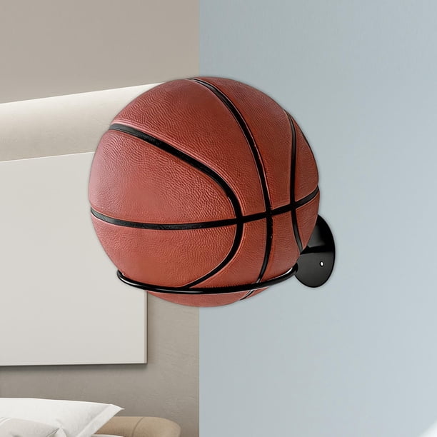 Soporte de pared para baloncesto, estante de exhibición de fútbol, decoración para habitación de niños, accesorio multiusos, práctico estante de