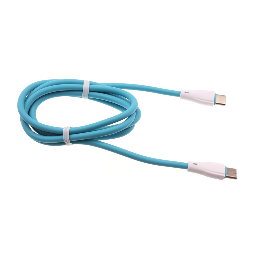 USBC to TypeC Blue 4ft PD Cable for Moto G Power (2021
