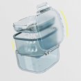 thumbnail image 2 of Denture Bath Case Cup Box Holder Storage Soak Container with Strainer, Denture Cup, Retainer Case, False Teeth Storage Box Holder, 2 of 5