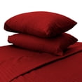 thumbnail image 3 of Juego de Sabanas Tacto Seda Matrimonial 4 piezas Tinto, 3 of 5
