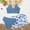 ZA Navy, variant on RTKFRFLM Girls Tropical Swimwear Set 3-Piece Feather Print Bikini for Big Kids Army Green 16-17 Years