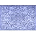 thumbnail image 1 of Ahgly Company Machine Washable Indoor Rectangle Persian Blue Traditional Area Rugs, 2' x 4', 1 of 4