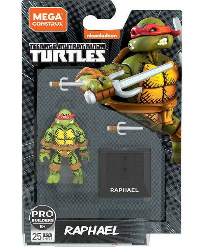 TMNT Teenage Mutant Hero Turtles - *Squashy* NINJA TURTLE Rapheal MOC 