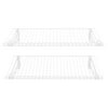 Rubbermaid FG3H9100WHT Configurations Accessories 26-Inch Shelving Kit, White