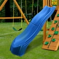 thumbnail image 3 of Swing-N-Slide WS 5032 Olympus Wave Slide 2 Piece Plastic Slide for 5' Decks, Blue, 3 of 7