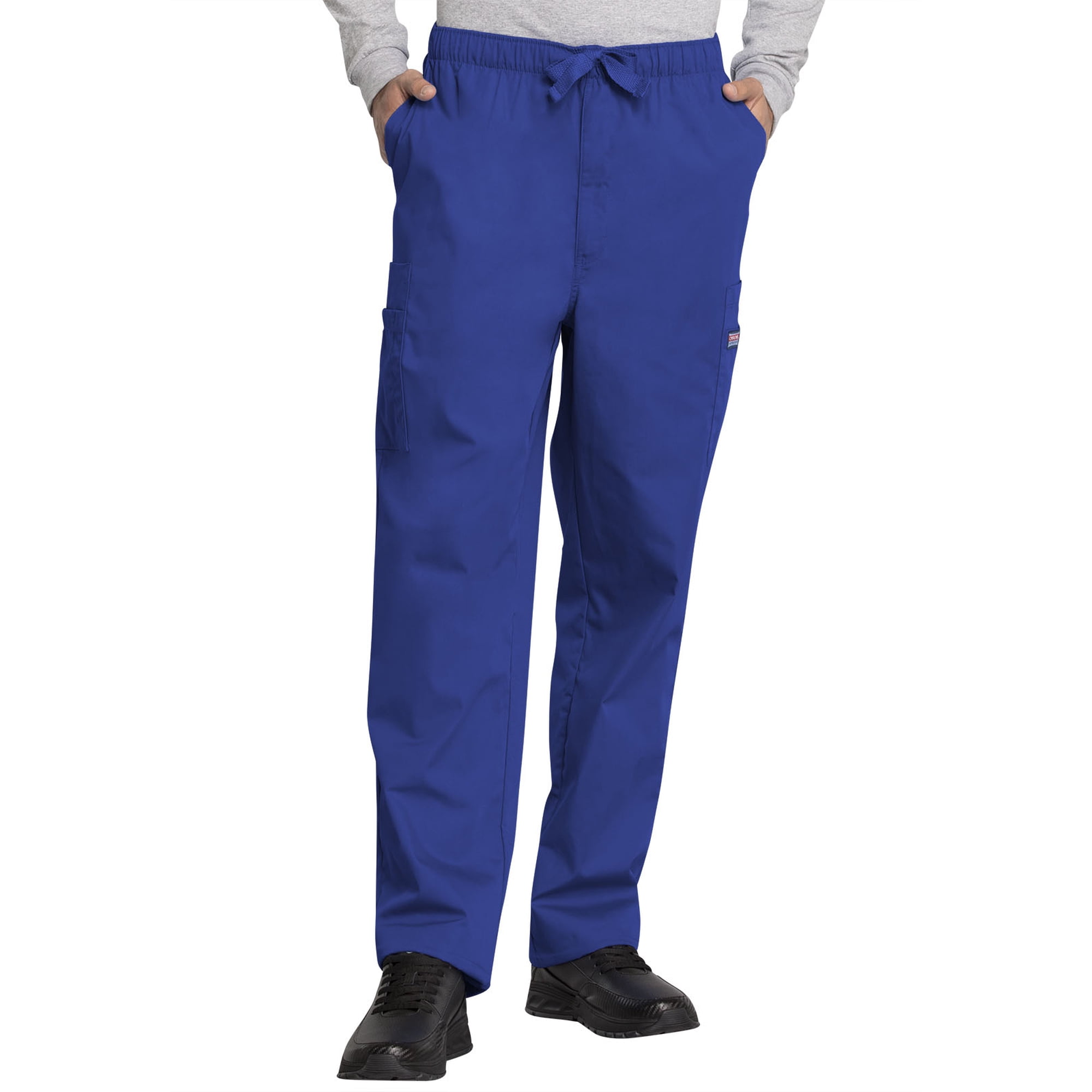 Medical Cargo Pants for Men Workwear Originals, Zipper Fly Scrubs for Men 4000