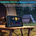 thumbnail image 6 of OUKITEL RT3 Pro Rugged Tablet 8 Inch HD Display 16GB RAM 128GB Storage Black, 6 of 9
