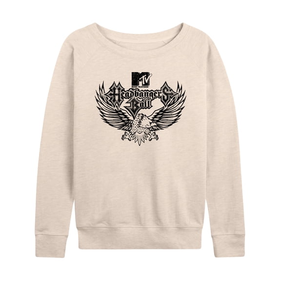 MTV - Headbangers Ball Eagle - Women's Lightweight French Terry Long Sleeve Shirt