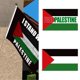 thumbnail image 2 of Palestine Flags Polyester Palestinian Flags with Brass Grommets, Handheld Palestine Flags Banner 3x5ft; 4x6ft; 5x7.8ft 150 x240cm, 2 of 4