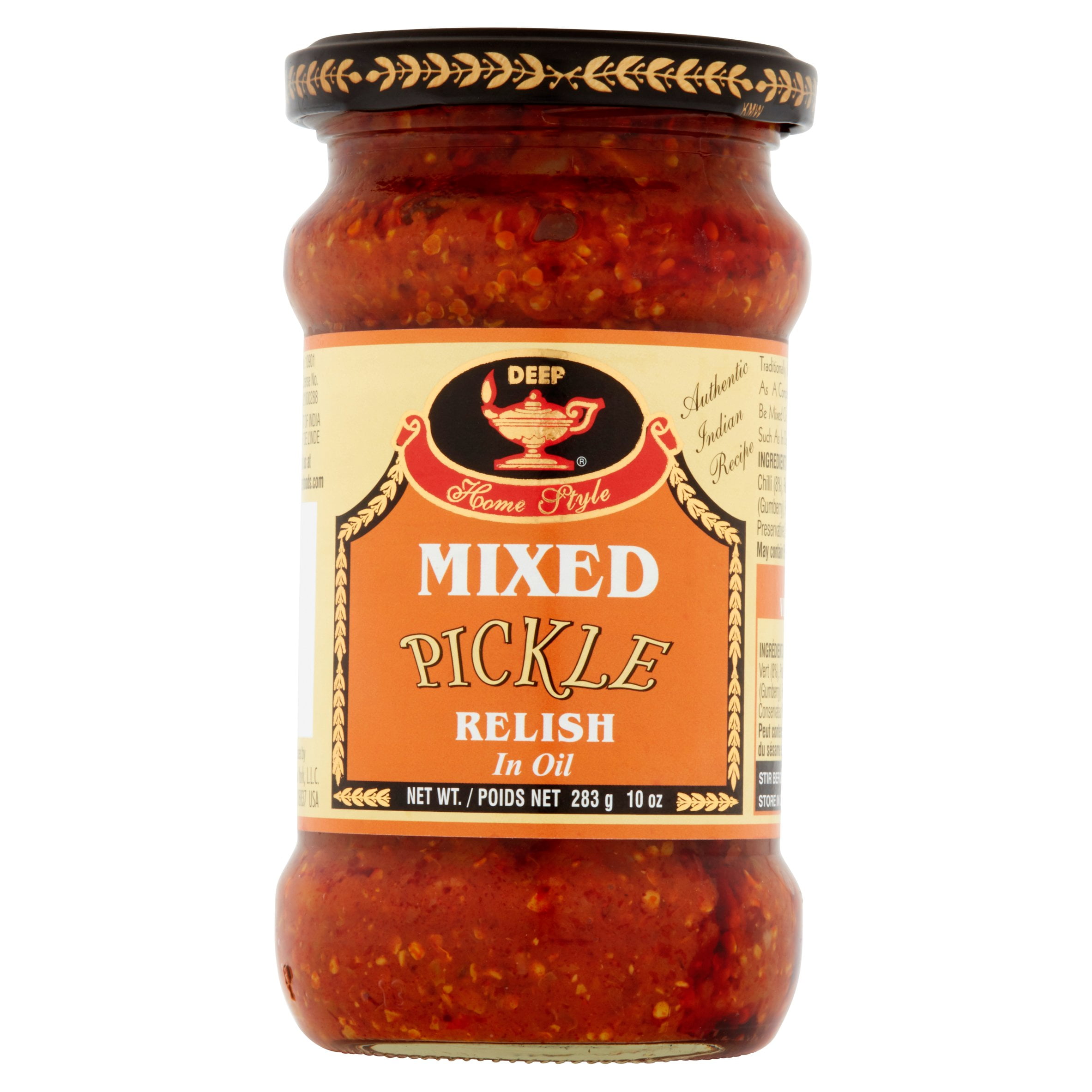 Deep Mixed Pickle Relish In Oil, 10.0 OZ by Chetak New York, L.L.C.