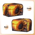 thumbnail image 3 of Picia Sunset Coast Sunflower Print 2 Slice Toaster Cover , Toaster Protector Dustproof Kitchen Appliance Cover, Kitchen Appliance Dustproof Protector, 3 of 7