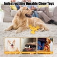 thumbnail image 4 of Power Chew Hueso de Queso Juguete para Masticar para Perro, Juguetes Lindos para Perros para Masticadores Agresivos, Sabor a Queso, Mediano/lobo, 4 of 7