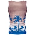 thumbnail image 2 of Mens Tank Top Spring Casual Beach Round Necklineline Printed Daily Loose Fit Breathable Refreshing Muscle Shirts Sizes M, 2 of 5