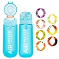 thumbnail image 1 of Botella De Agua Degustación De Frutas, 0 Azúcar Y 0 Calorías, Ventosa, Anillos Múltiples, 1 of 3