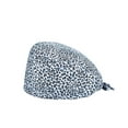 thumbnail image 1 of Guardoinrt Gourd Caps Nurse Durability Pure Color Button Professional Assorted Colors Tie Back Work Uniform Operating Hats L04, 1 of 6