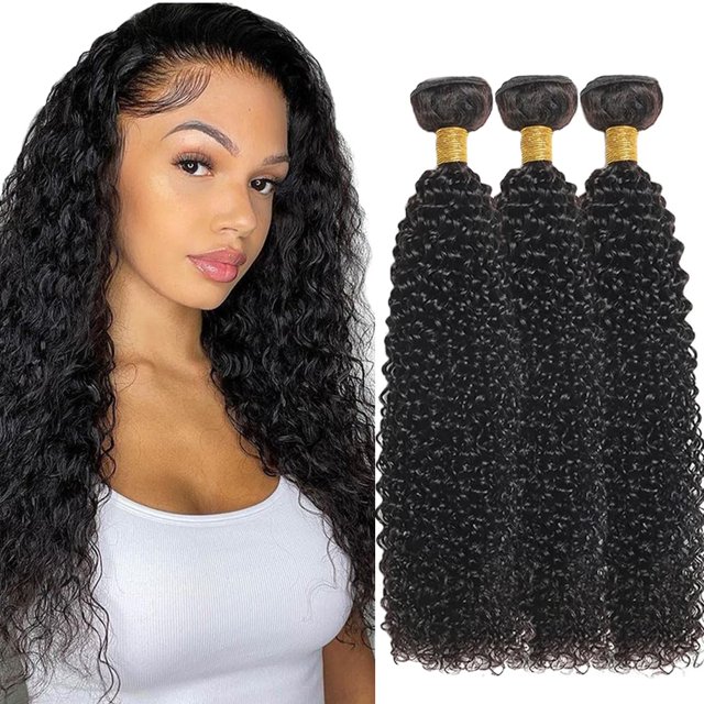 Hair Bundles Younghann Kinky Rily Brazilian Virgin 25-30 cm