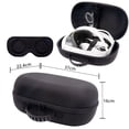 thumbnail image 1 of For Meta Quest 3 EVA Storage Bag Portable Box Travel Protective Carrying Case With Shoulder Strap for Meta Quest3 VR Accessories Black E, 1 of 6