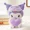 Purple, variant on Love Kuromi Melody Stuffed Plush Toy Cartoon Love Plush Doll Sleeping Pillow Gift for Birthday