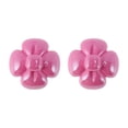 thumbnail image 4 of Unique Bargains Stylish Flower Shoelace Charms 1 Pair Rose Red, 4 of 5