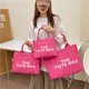 thumbnail image 2 of Casual Canvas Large Capacity Tote Bag Women Handbags Designer Letters Shoulder Crossbody Bags Luxury Big Shopper Bag Gym Purse qiuyongming unisex, 2 of 2