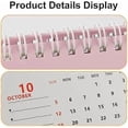 thumbnail image 2 of 2025 Mini Minimalist Desk Calendar Small Fresh Creative Notepad Desk Ornament Suitable for Office Desktop and Student Desktop CalendarsE, 2 of 3
