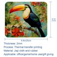 thumbnail image 5 of FeBohao Funny Mouse Pad Mat for Wireless Jiaji Cloth HD Printing Durable Cute Smooth Pattern Rectangle Pretty Farmhouse Decor Men Supply Colorful Trendy Essentials Kids Work Toucan, 5 of 6