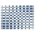 thumbnail image 2 of Addison Rugs Chantille Indoor/Outdoor Transitional Squares Navy Washable Rectangle Rug, 1'8" x 2'6", 2 of 6