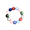 Multicolor, variant on Chunky 16mm Resin Matt Cat Eye Bead Bracelet, Boho Stackable Stretchy Beaded Statement Bracelet Summer Holiday Beach Jewelry for Women Men Vacation Accessory