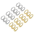 thumbnail image 1 of Unique Bargains 0.79' Dia. 3 Circle Metal Binder Rings Loose Leaf Rings, Silver Tone/Gold Tone 8 Pack, 1 of 6