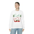 thumbnail image 6 of Ugly Christmas Sweater, Let's Get Lit Funny Sweatshirt, 6 of 9